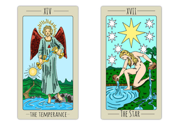 Free Tarot Playing Cards - Kostenloses vector #395649